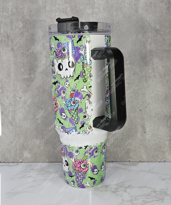 19587 skulls gothic large 40oz tumbler 3