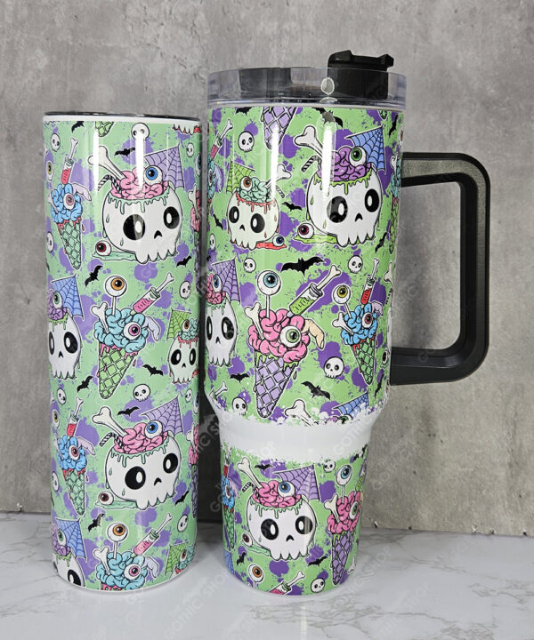 19587 skulls gothic large 40oz tumbler 4