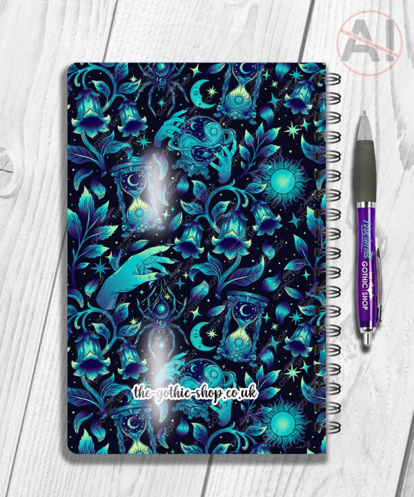 19620 cosmic floral witchy a5 notebooks 3