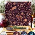 19624 cosmic floral witchy chopping board 1