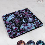 19625 cosmic floral witchy coaster 1