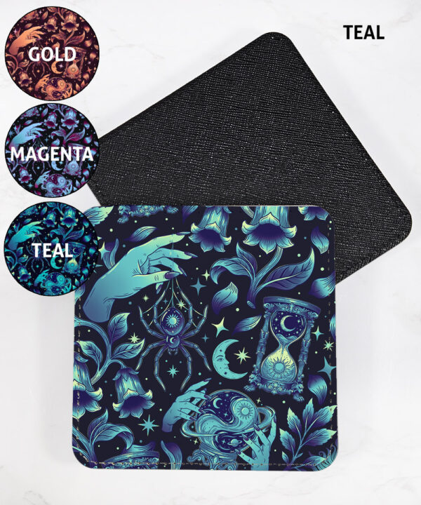 19625 cosmic floral witchy coaster 2