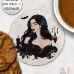 19628 vampire gothic lady coaster 1