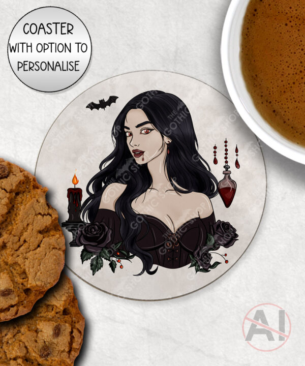 19628 vampire gothic lady coaster 1