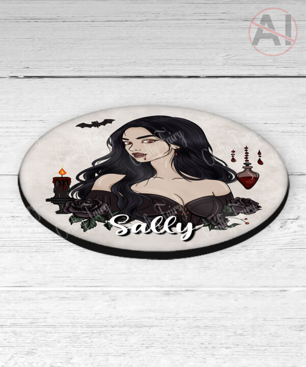 19628 vampire gothic lady coaster 2