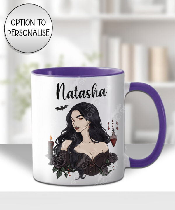 19628 vampire gothic lady mug 2