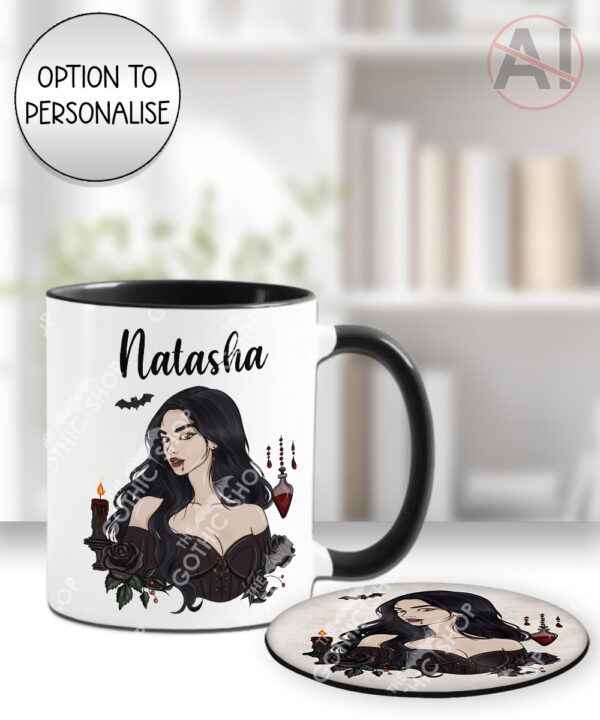 19628 vampire gothic lady mug 4