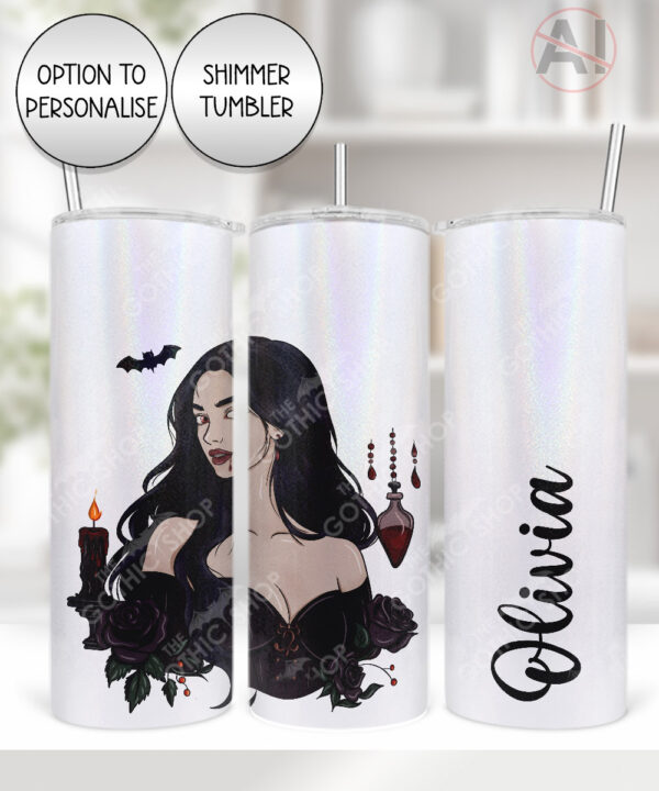 19630 vampire gothic lady tumbler 1