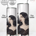 19630 vampire gothic lady tumbler 3