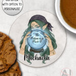 19639 fortune teller personalised coaster 1