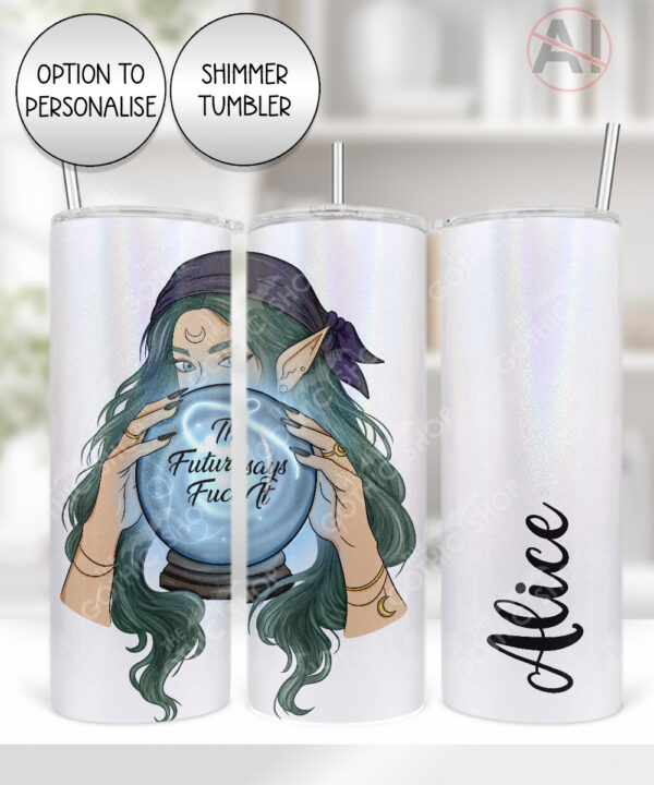 19641 fortune teller personalised tumbler 3