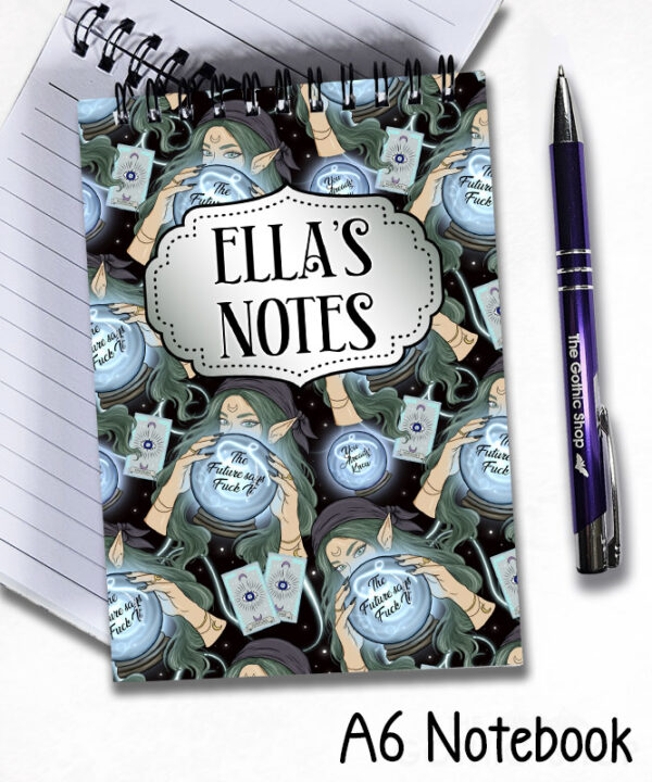19644 fortune teller personalised a5 notebook 5