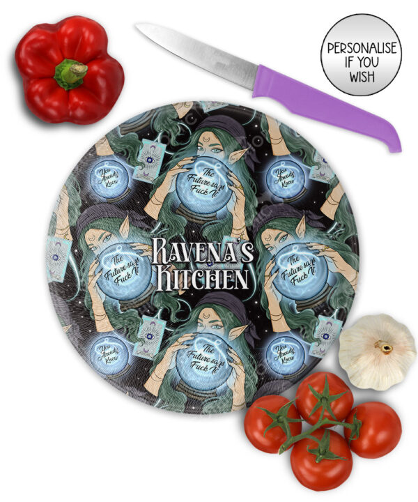 19647 fortune teller personalised chopping board 2