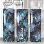 19652 personalised wraithe ghost gothic tumbler 3