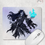19655 personalised wraithe ghost gothic mousemat 1