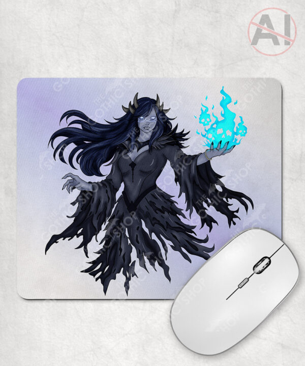 19655 personalised wraithe ghost gothic mousemat 1