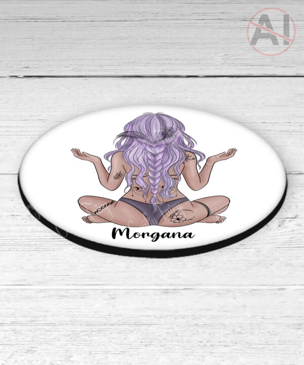 19657 personalised tattooed goddess coaster 2