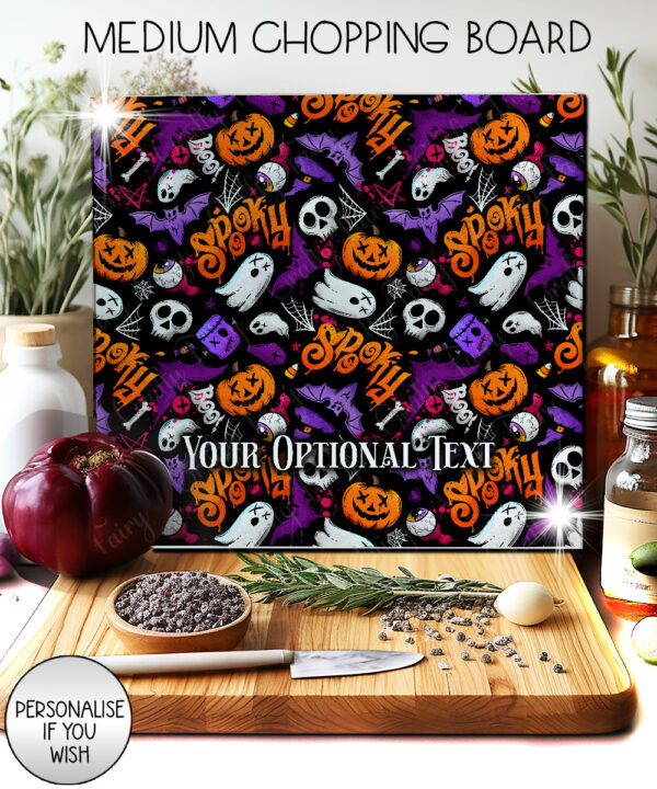 19664 halloween spooky chopping board 2