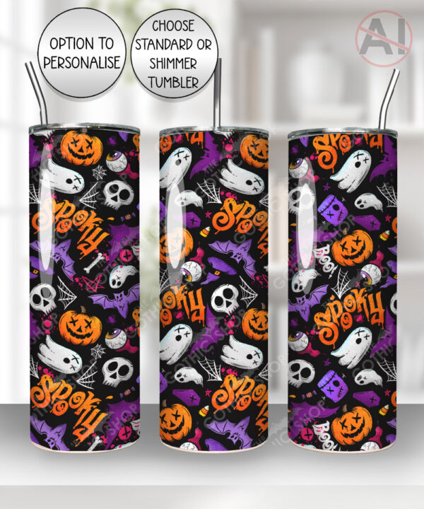 19668 halloween spooky gothic tumbler 2