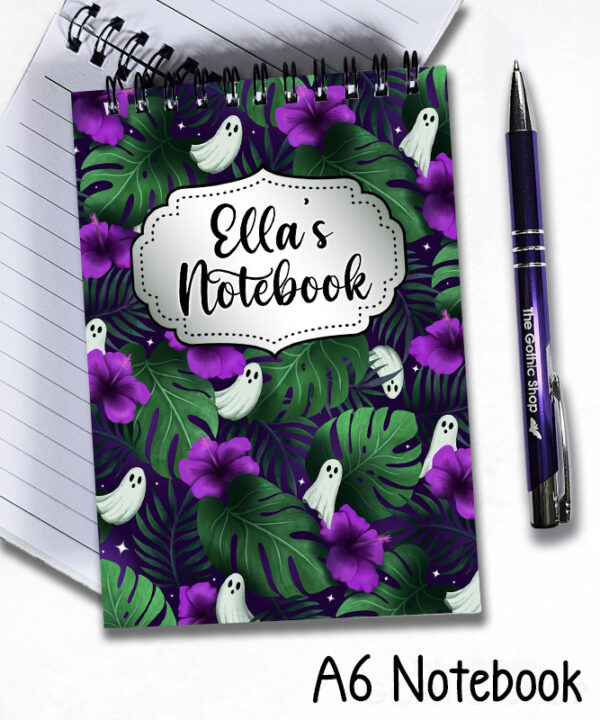 19669 tropical ghosties a6 notebook 3