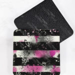 19678 grunge stripe gothic place mat 4