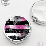 19680 grunge stripe gothic pill pot 1