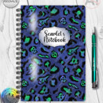 19681 death leopard gothic a5 notebook 1