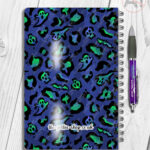 19681 death leopard gothic a5 notebook 2