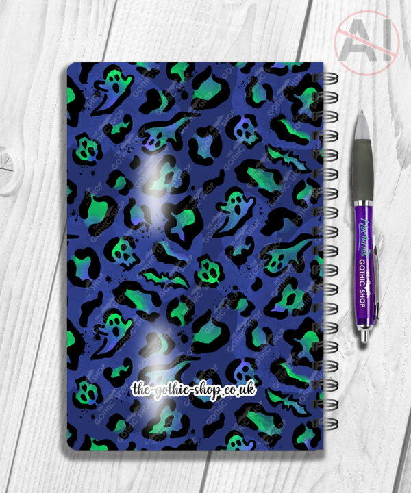 19681 death leopard gothic a5 notebook 2