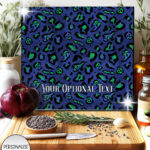19683 death leopard gothic glass chopping board 2
