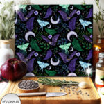 19692 personalised bats gothic chopping board 1