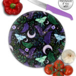 19692 personalised bats gothic chopping board 3
