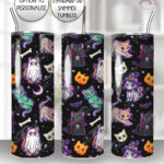 19699 spooky cats gothic halloween tumbler 2