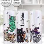 19699 spooky cats gothic halloween tumbler 4