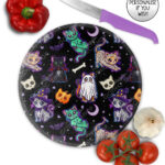 19702 spooky cats gothic halloween chopping board 2