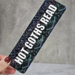 19712 spell book doodles gothic witchy bookmark 2