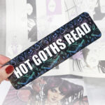 19712 spell book doodles gothic witchy bookmark 4