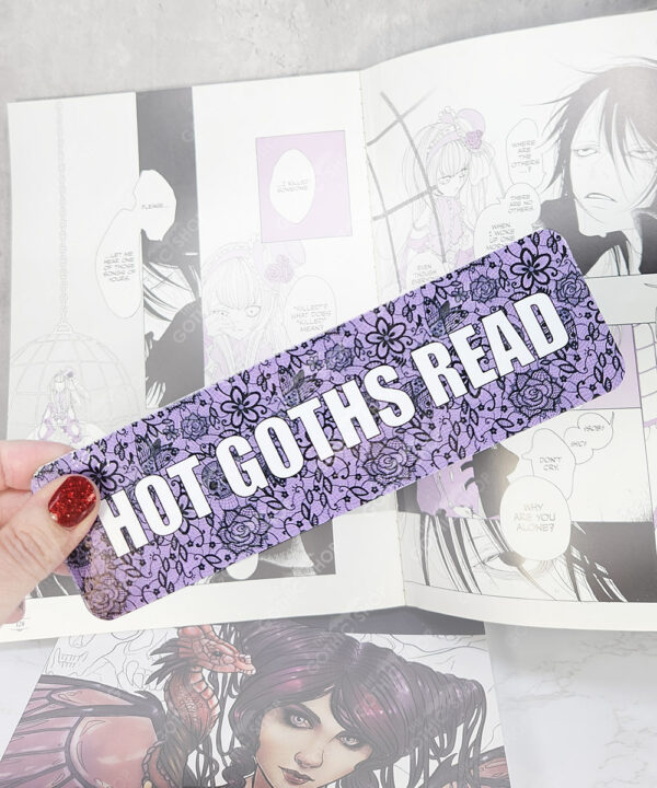 19713 gothic halloween lace bookmark 4