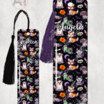 19728 personalised halloween dogs bookmark 1