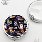 19730 personalised halloween dogs pill pot 1
