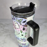 freaky shakes bright large gothic halloween 40oz insulated tumbler with handle (copy)