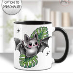 19735 bat monstera gothic mug 2
