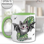 19735 bat monstera gothic mug 3