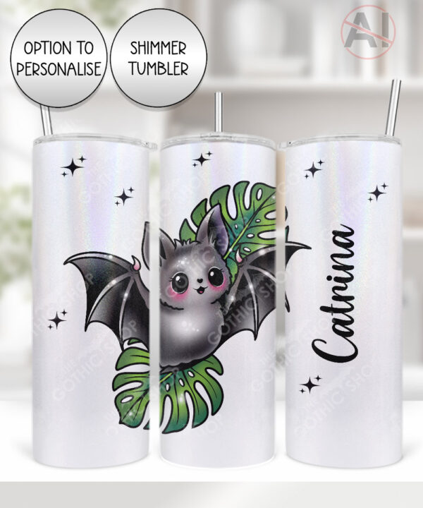 19736 bat monstera gothic tumbler 3
