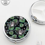 19747 bat monstera gothic pill pot 1