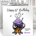 19757 cauldron ghosts birthday card 1