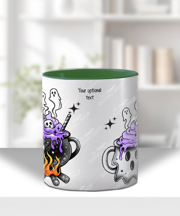 19759 ghost cauldron halloween personalised mug 4