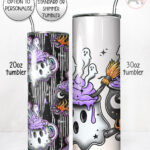 19760 ghost cauldron halloween personalised tumbler 1