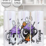 19760 ghost cauldron halloween personalised tumbler 3
