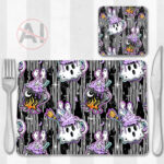 19764 ghost cauldron halloween coaster placemat 1